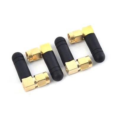 2ks Mini Gumový 3Dbi 2,4 GHz Wifi Anténa Sma Mužský Router Bluetooth Antény