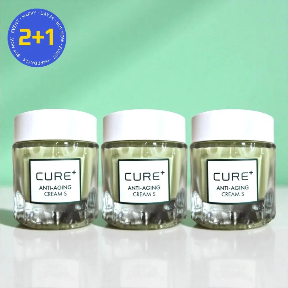 CURE La Sens Roe Cure Anti-Aging Moisture Soothing Cream S 50ml 3 Pieces