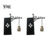 Indoor Outdoor Seasonal Decor Decorative Ghost Pendant, Iron Bracket Bookshelf Decor, Halloween And Entryway Hanger Christmas Wall for Home