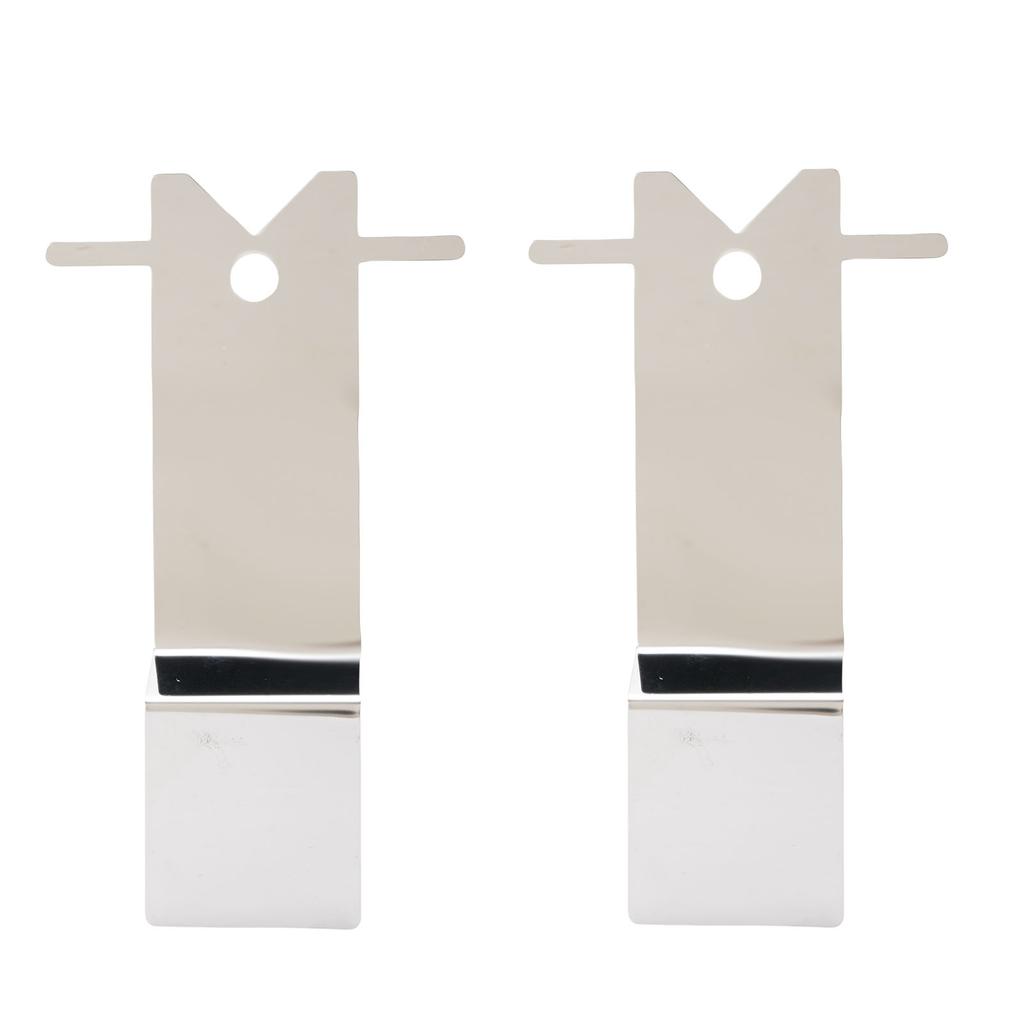 2 STÜCK Schongarer Deckelhalter Edelstahl Schongarer Topfdeckel Organizer Gestell für Küchenherd Organisation