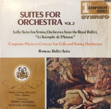 LP Record JEAN-BAPTISTE LULLY , FRANÇOIS COUP - Suites For Orchestra Vol. 2: Suite  FCS50079 Audio Fidelity 1976 US Classical Used