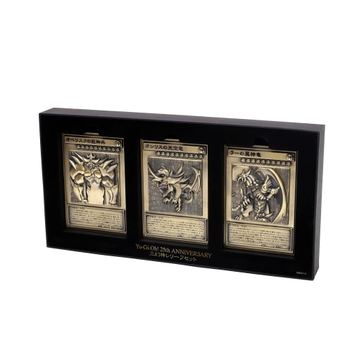 

Movic Yu-Gi-Oh! Duel Monsters Three Phantom Gods Relief Set, Approx. 89 x 127 x 3mm, Zinc Alloy