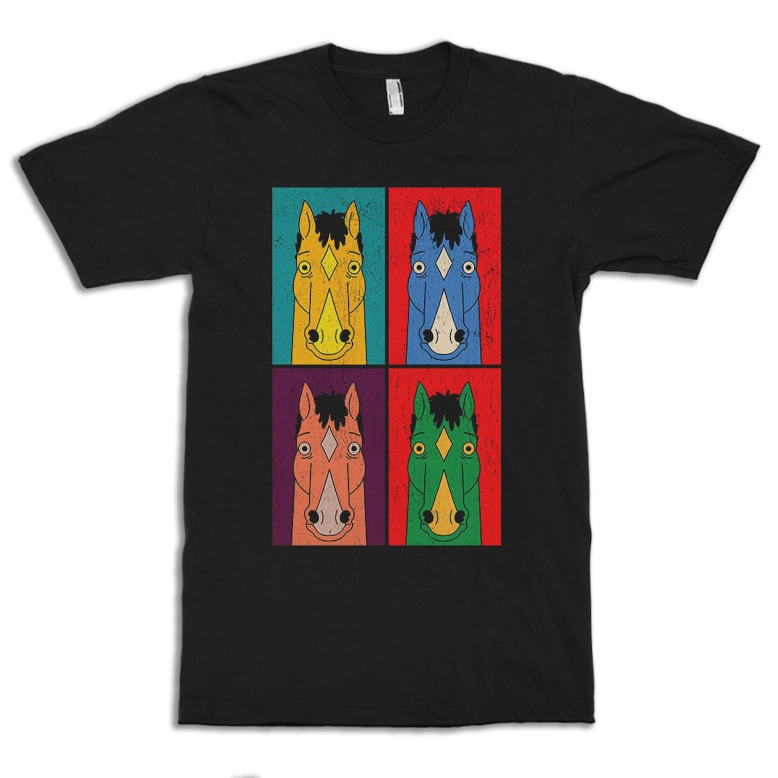 BoJack Horseman Vintage Pop Art T-Shirt, Men s and Women s Sizes (drsh-212) 2XL