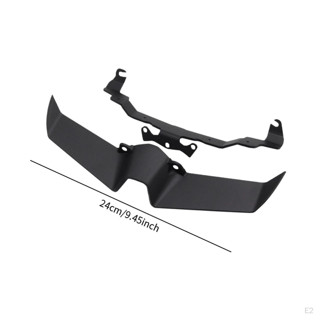 Motorcycle Front Spoiler Fairing Panel, Winglets Wind Deflector for MT 10