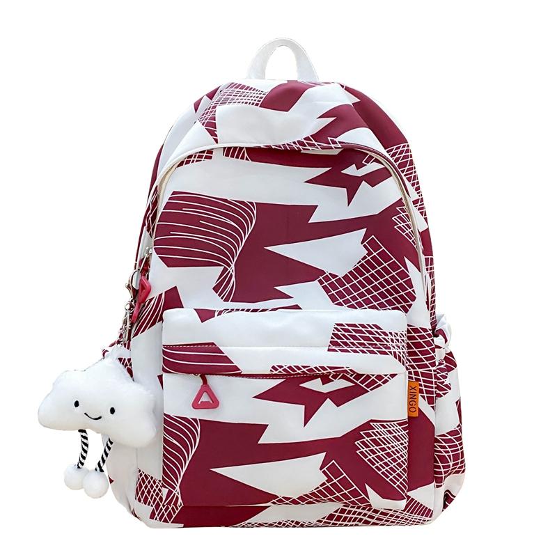 Nahtfarbe Rucksack Studenten Schultasche Große Kapazität Rucksack für Männer Frauen