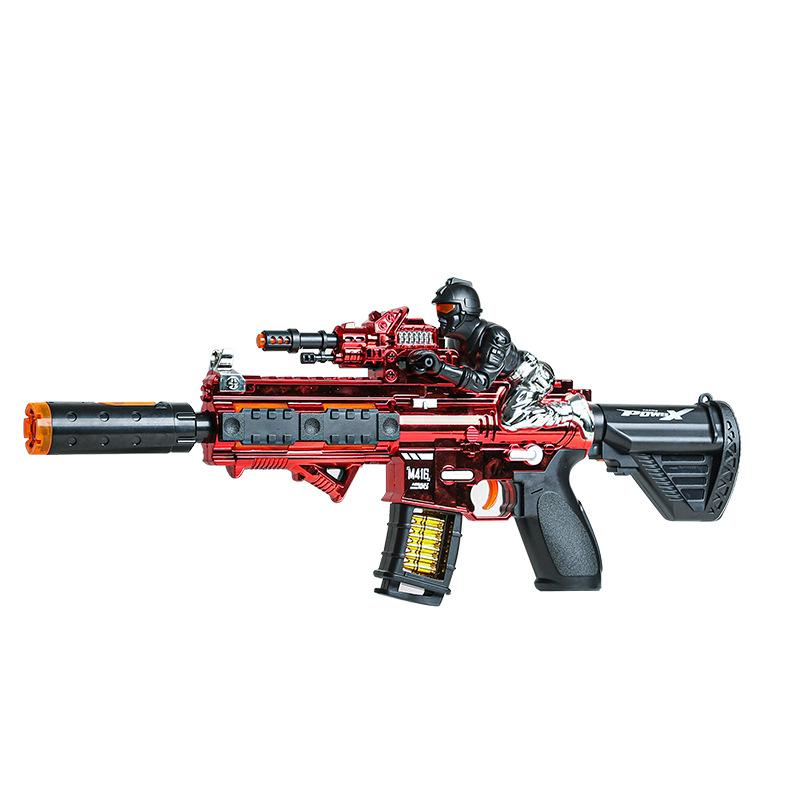 Simulated Electric Submachine Gun Children Non-Firing Plastic Toy Pistol Sound Light Toy Gun Kids Party Gifts Boys Party Favors