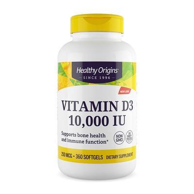 Vitamin D3 10000 IU, 360 Softgels