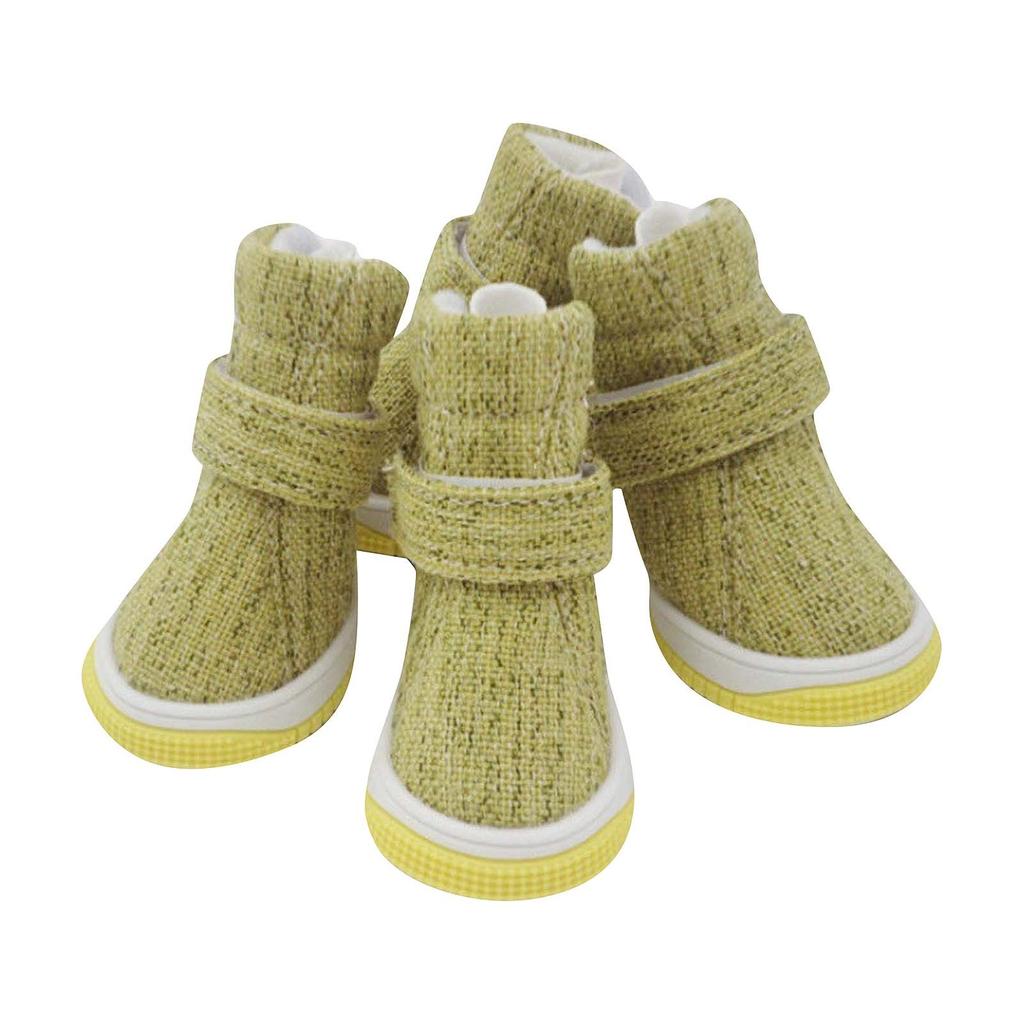 Psí boty Zimní sněhové boty Teplé bavlněné boty