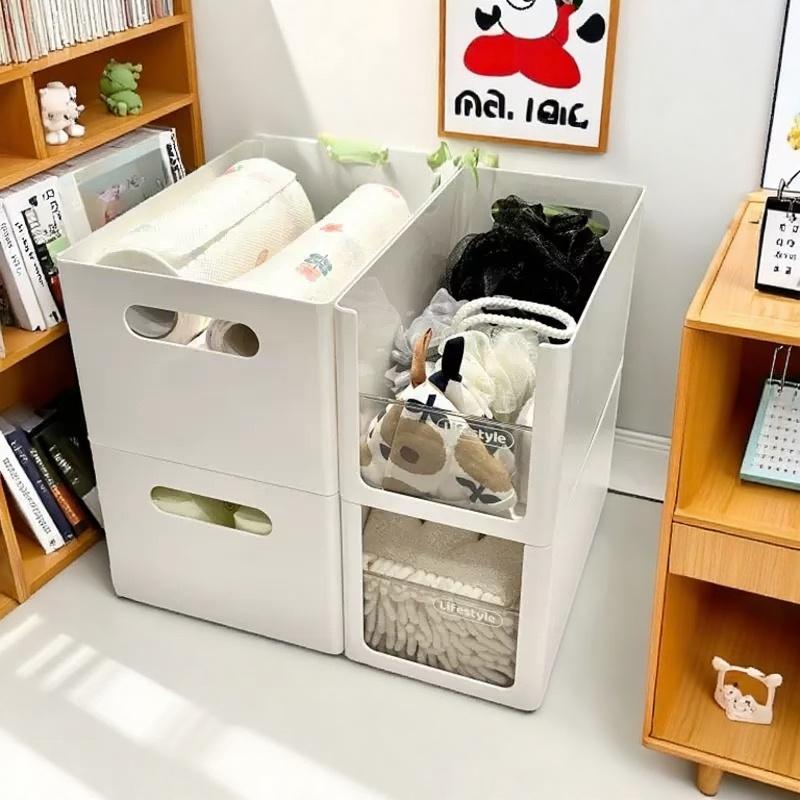 Kitchen Cabinet Partition Classification Organization Thickeneded Storage Box Free Combination Dishes Condiment Bottle Drawer St