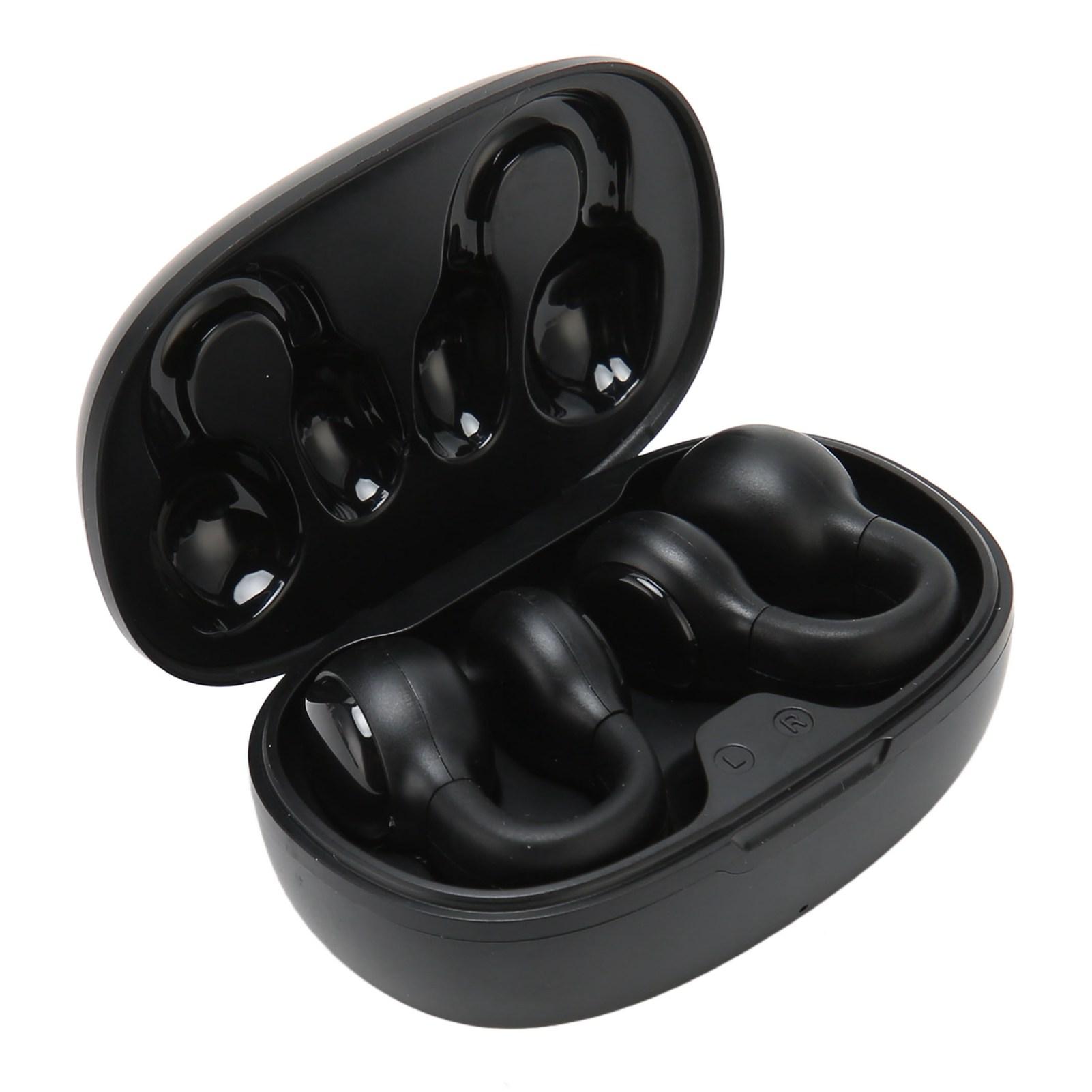 

Wireless Earbuds Noise Reduction Bluetooth 5.3 Wireless Sports Earphones with Earhooks for Sports Work Black чёрный