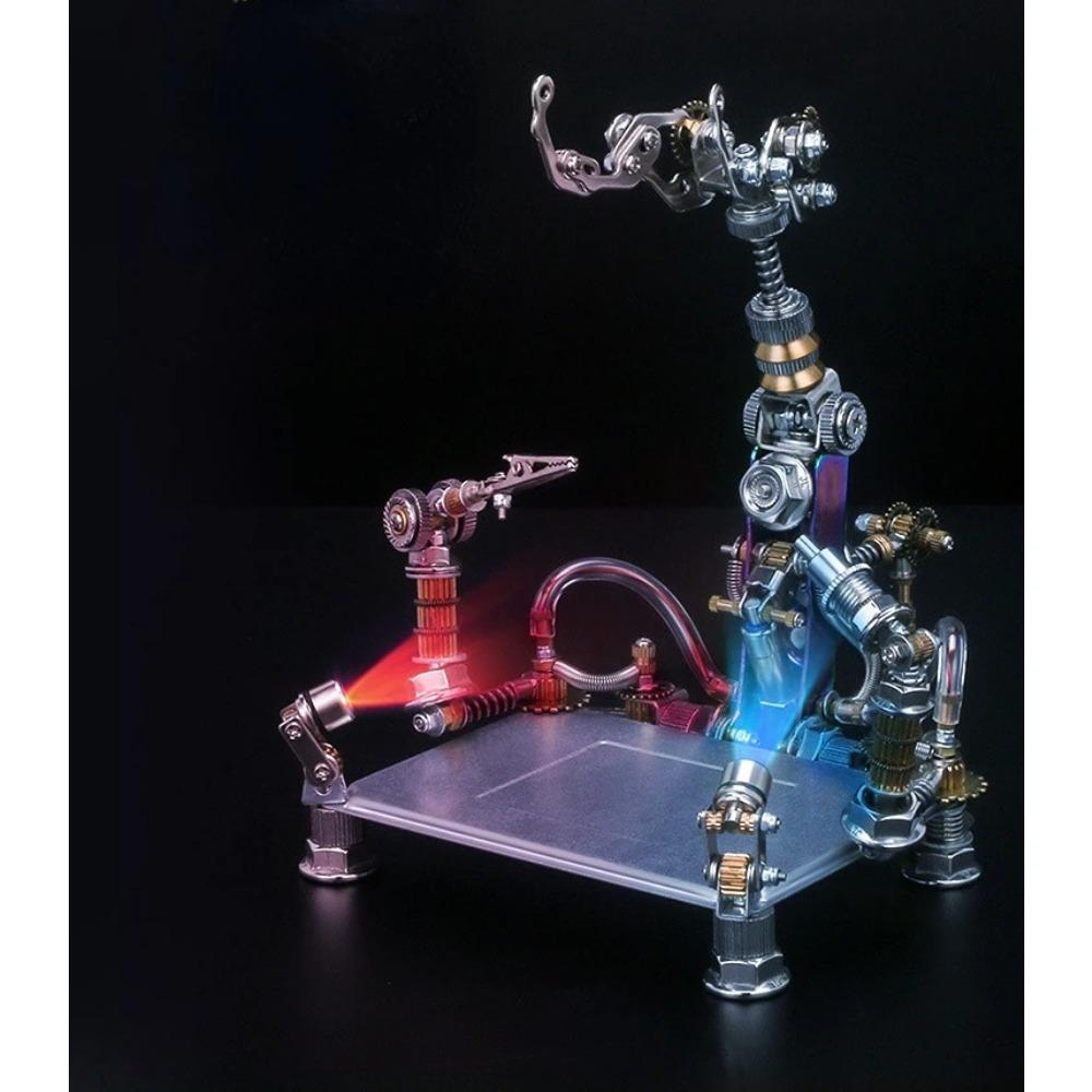 Romance of The Three Kingdoms Mechanical 3D Metal Puzzle Zhang Fei Zhao Yun Lu Bu Guan Yu DIY Assembled Model Jigsaw Puzzle Toys