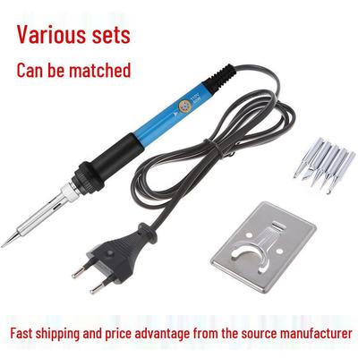 60W Adjustable Temperature Electric Soldering Pen Set for Inner Heating, Welding, and Pyrography