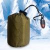 2-5 PIÈCES Sac de couchage d'urgence thermique imperméable Sac bivouac portable Sacs couverture de survie Coupe-vent pour Camping Randonnée Plein air