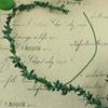 7.5m DIY Green Leaf Rattan Iron Wire Wreath Material