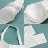 Large size strapless underwear gathers non-slip tube top type soft steel ring bra anti-light thin wedding dress