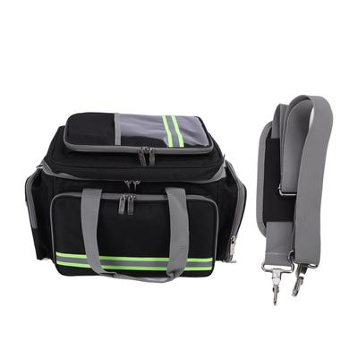 Acil Durum Alet Çantası Su Geçirmez Oxford Kumaş Çok Yönlü Saklama Çantası Çoklu Cepler ve Fermuarlarla