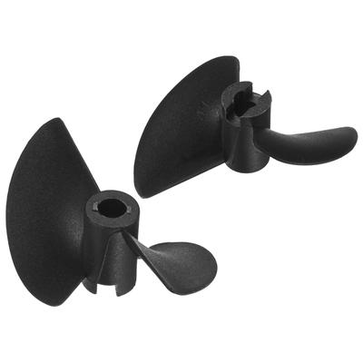 Uxcell 2-Blade RC Boat Propellers, 4.8mm Hole Diameter, 47mm Outer Diameter, 40mm Pitch, Clockwise Rotation, Drilled, for RC Boats and DIY Ship