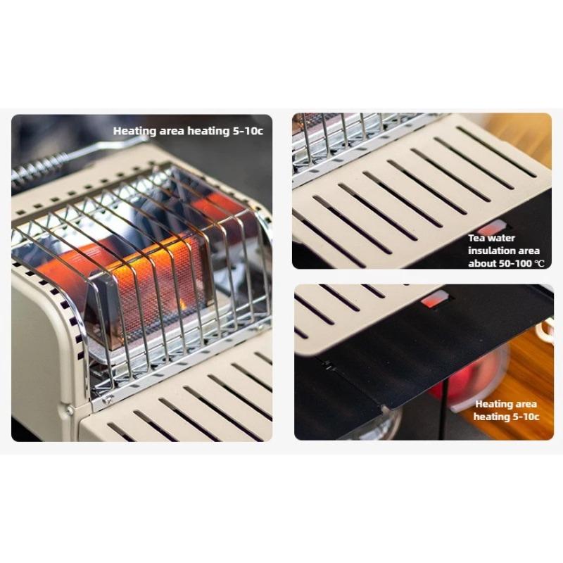 Outdoor Mini Heating Stove Camping Gas Stove Fishing Camping Heater Outdoor Portable Car 2024 Winter Camping Outdoor Supplies