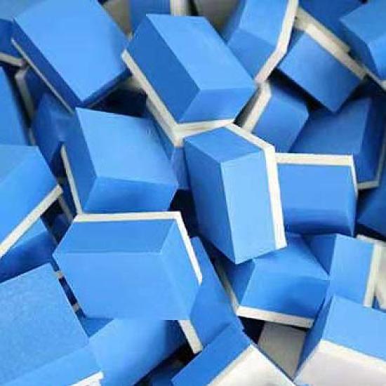 

Набор из 12 губок для удаления накипи и полировальных составов для удаления масляной пленки, водяной пленки, масляной пленки с автомобиля, окон, стекла, покрытий, удаление, пятна, грязь, синий