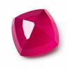 Natural Red Ruby Loose Gemstone Square Cushion 9.30 ct for Jewelry Making and Gem Collections