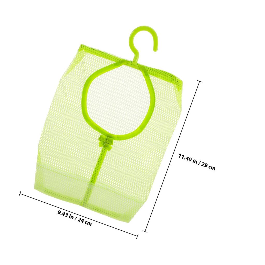Mesh Laundry Hanging Bag Clothespin Storage Bag Bathroom Organizer Multipurpose Travel Dirty Clothes Holder Shower Storage