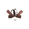 Non-Slip Knitted Bow Banana Clip Fabric Large Size Bowknot Ribbon Hair Clip Headdress Hair Accessories Hairpin Female