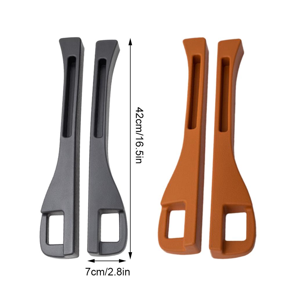 2pcs Car Seat Gap Filler Side Seam Plug Strip Styling Seat Gap Leak-proof Filling Strip Interior Universal Decoration Supplies