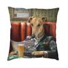 Italian Greyhound Cushion Covers 45x45cm Velvet Whippet Sihthound Dog Throw Pillow Case for Sofa Square Pillowcase Home Decor