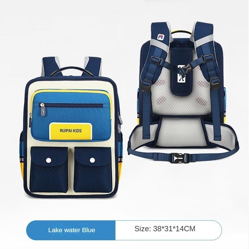 Children's Schoolbags for Grades 1-3, Weight-reducing and Spine-protecting, Large-capacity Primary School Students' Schoolbags