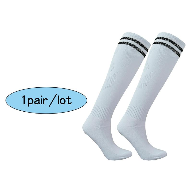 1-5 Pairs Adult Child Football Socks Soccer Baseball Stockings Man Women Training Wear-resistant Running Sports Futsal Long Sock