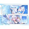 Genshin Impact Collection Karty Hry Záložka Furina Neuvillette Wriothesley Laser Oboustranná vstupenka Anime Tarotová karta Dárek