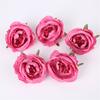 5/10 Stück Rosa Rose Künstliche Blumenköpfe Seide Kunstblume Für Geburtstagsfeier Hochzeitsdekoration Heimdekor Girlandenzubehör