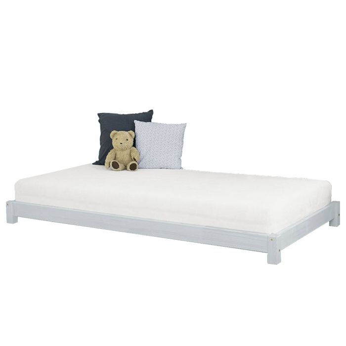 Lit enfant TEENY 90 x 190 gris clair