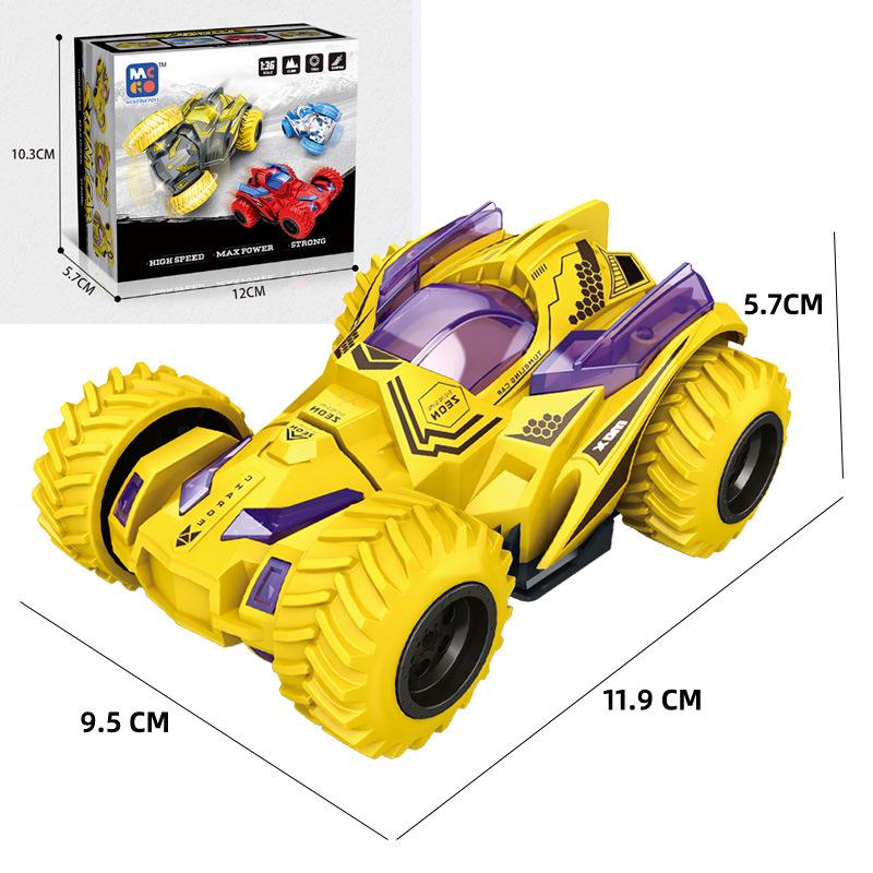 Cross-Country Rotating Stunt Car: Children s Inertial Tumbling, Climbing, Flipping, 4WD Off-Road Toy