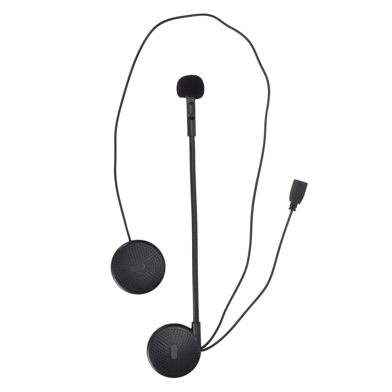 

M6 Мотоциклетная Bluetooth-гарнитура Беспроводная Универсальная Гарнитура для Шлема с Клипсой-Креплением