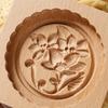 Chinese Traditional Mid-autumn Festival Mooncake Mold 7 Different Pattern Shaped Wood Handmade Moulds for Baking Cookies