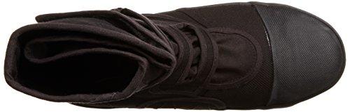 Co-cos Nobuoka Safety Work Shoes, High-Cut, Velcro Type, for High Altitude Work, Black Panther Pattern, Men's, Size 25cm