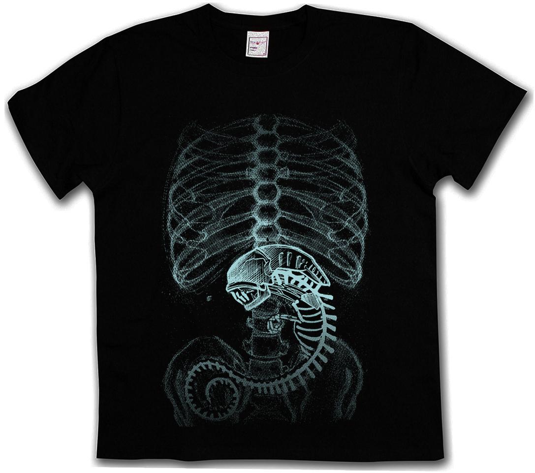 XENOMORPH ALIEN T-SHIRT Ripley Prometheus Weyland Movie Film Fan Saga XXXXL