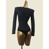 Tight Waist V Neck Fil-Lumiere Weave Crotch Tops Fashion Style Sexy Inner Wear T-Shaped Body Shaping Bottoming Shirt for Women
