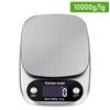 Digital Kitchen Scales 3/5/10kg Stainless Steel Weighing For Food Diet Postal Balance Measuring LCD Precision Electronic Scale