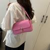 Portable underarm women's small square bag personalized trendy new lock fashionable retro underarm shoulder
