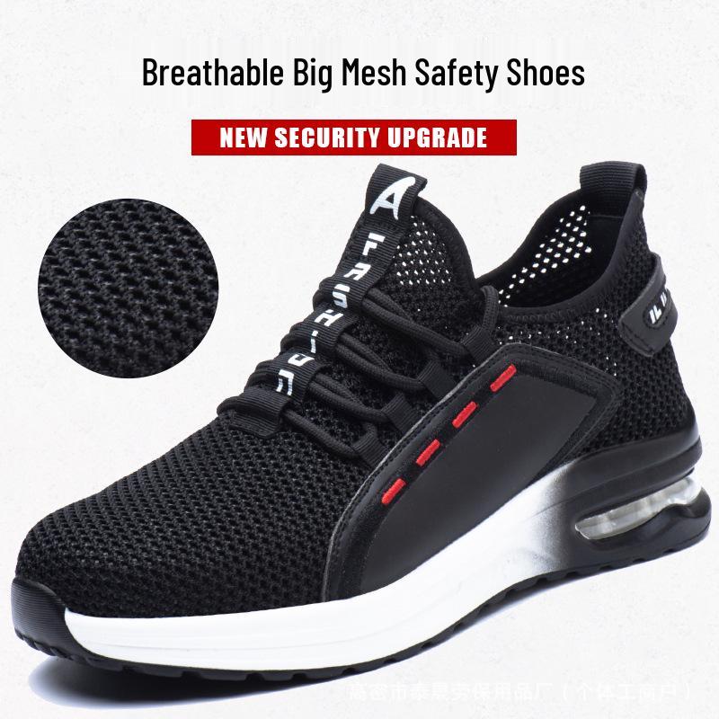 

SHEIN Lightweight Safety Shoes: Comfortable, Wear-Resistant, for Long-Period Standing
