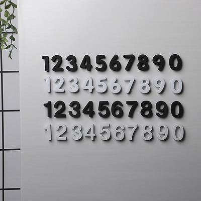 Magnetische Digitale Zahl Aufkleber