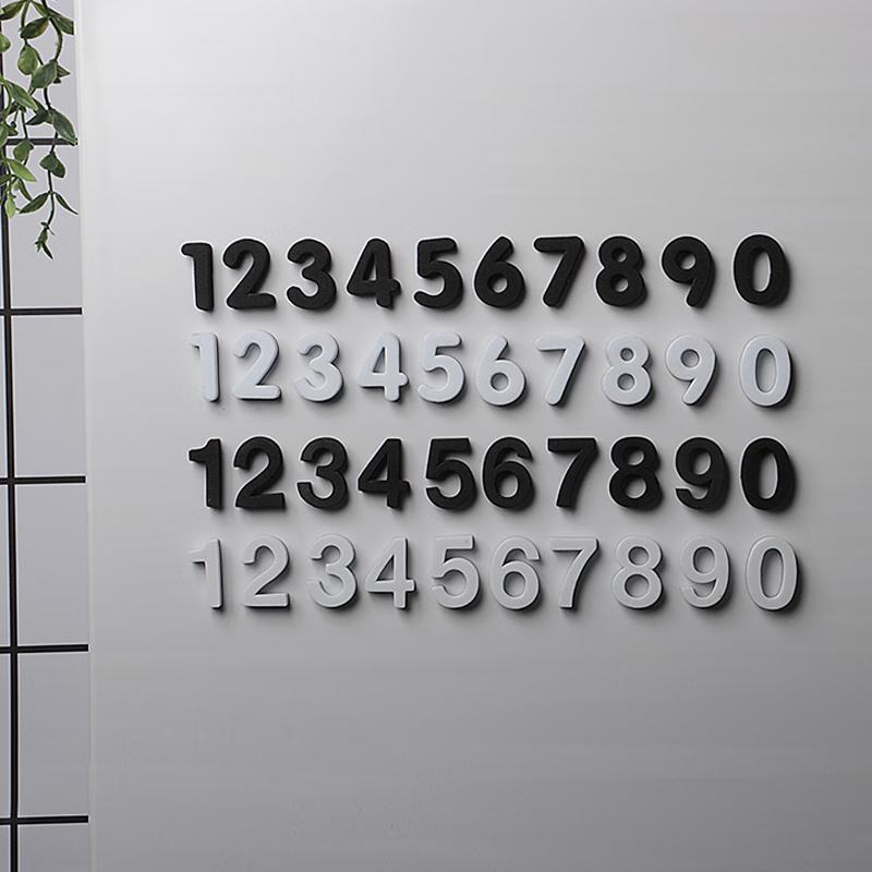 

Magnetic Digital Number Stickers