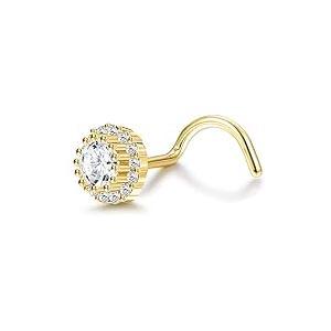 Bobisty Nose Ring Stainless Steel Nose Piercing Stud Septum Rings Lip Rings for Women Men