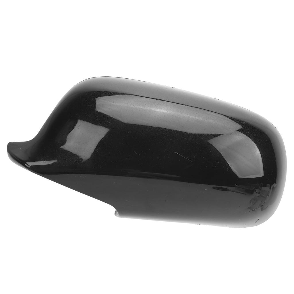 Wing Mirror Cover Stylish Exterior Rear View Mirror Housing Glossy Black Door Wing Mirror Cap Replacement for Saab 9 3