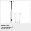 White Handheld Food Processor Stick Detachable Electric Food Mixer  Sauces Preparation