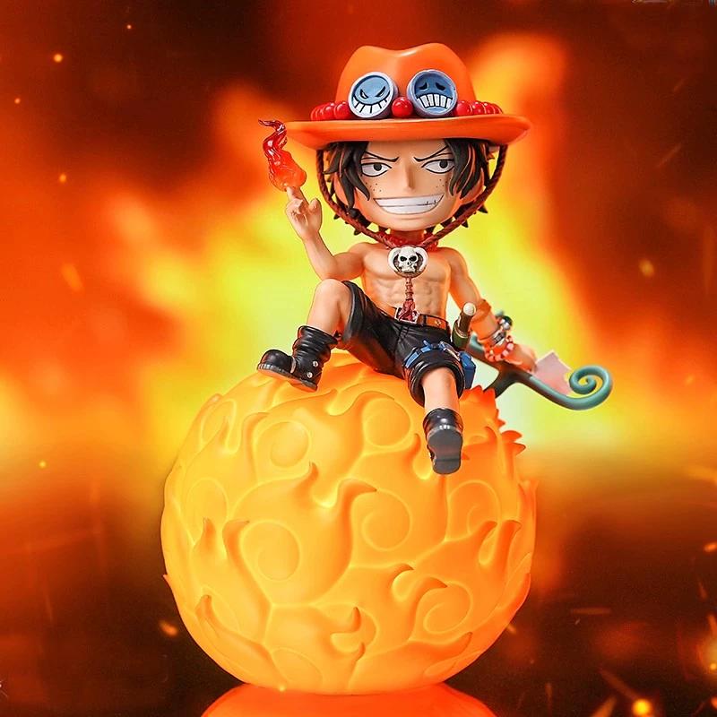 Anime One Piece Devil Fruit Robin Ace Luffy Nico Night Light Figure Model Figure Desktop Ornament Christmas Gifts Trendy Toys
