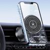 Adjustable Car Air Vent Phone Mount Magnetic Semiconductor Cooling 3 Speed Power Control for 4-7Inch Smartphones