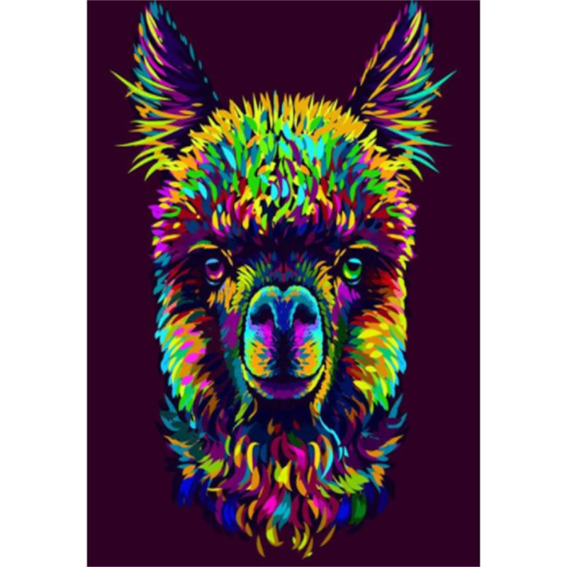 5D DIY Diamond Painting Oil Painting Animals Diamond Embroidery Cross Stitch Kit Full Rhinestone Mosaic Home Decor